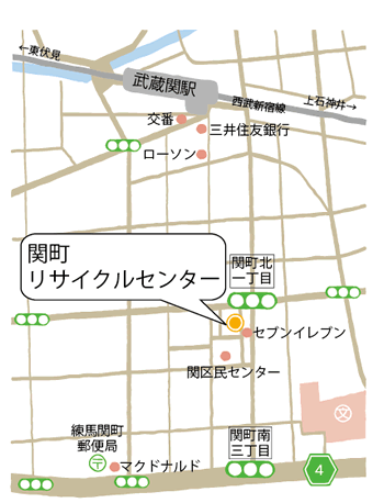 関町リサイクルセンター地図
